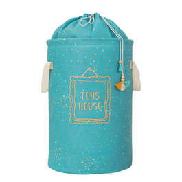 Aberto Design Cesta de Fieltro ALS-04270 Azul 31x46 cm Polipropileno Solución de Almacenamiento Elegante